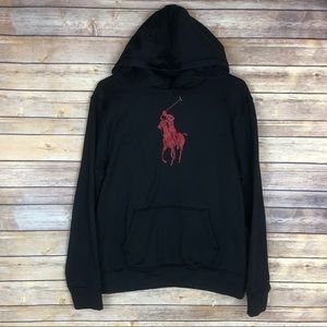 big horse polo hoodie